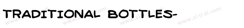 Traditional Bottles字体转换 Traditional Bottles字体转换